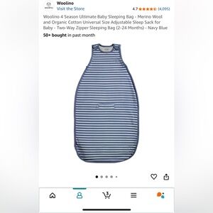 Woolino 4 Seasons Ultimate Baby Sleep Sack